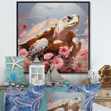 Romanticism Turtle - Turtle Wall Art Prints