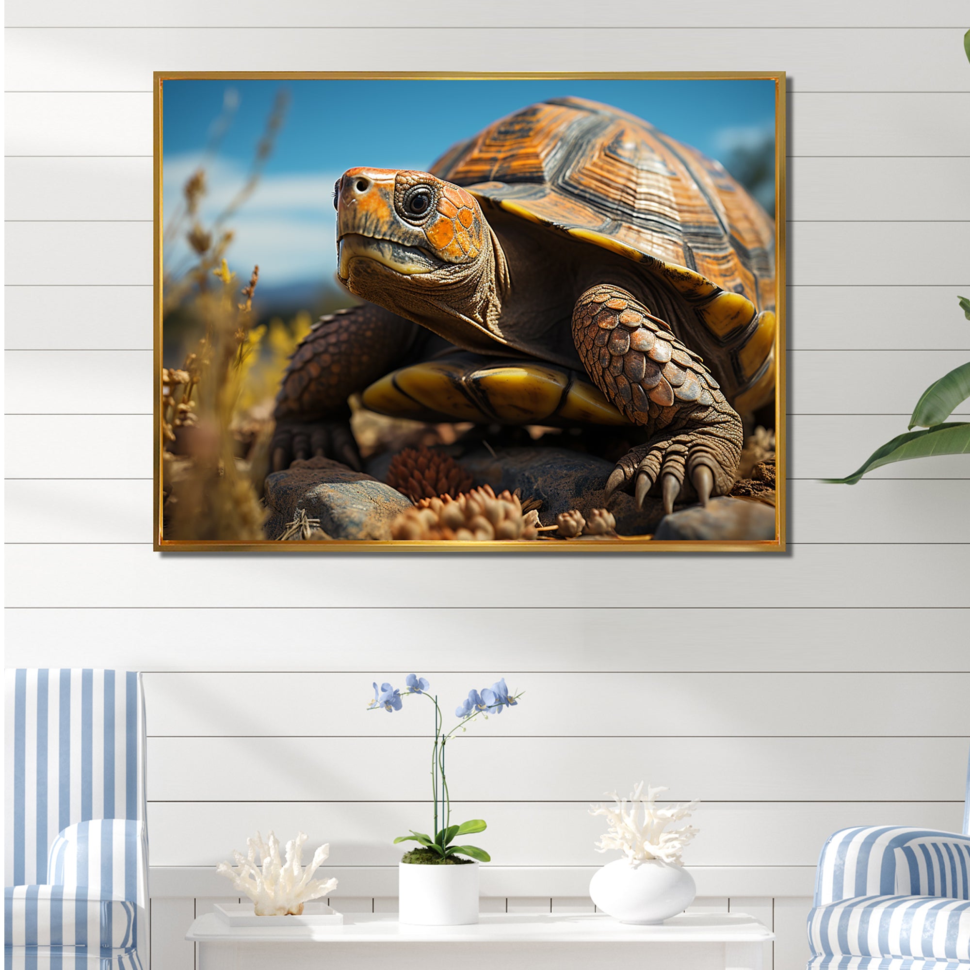 Symbolism - Turtle Living Room Wall Art