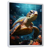 Whimsical Ocean Explorer - Turtle Wall Decor