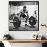 Weightlifting - Weightlifting Canvas Wall Art