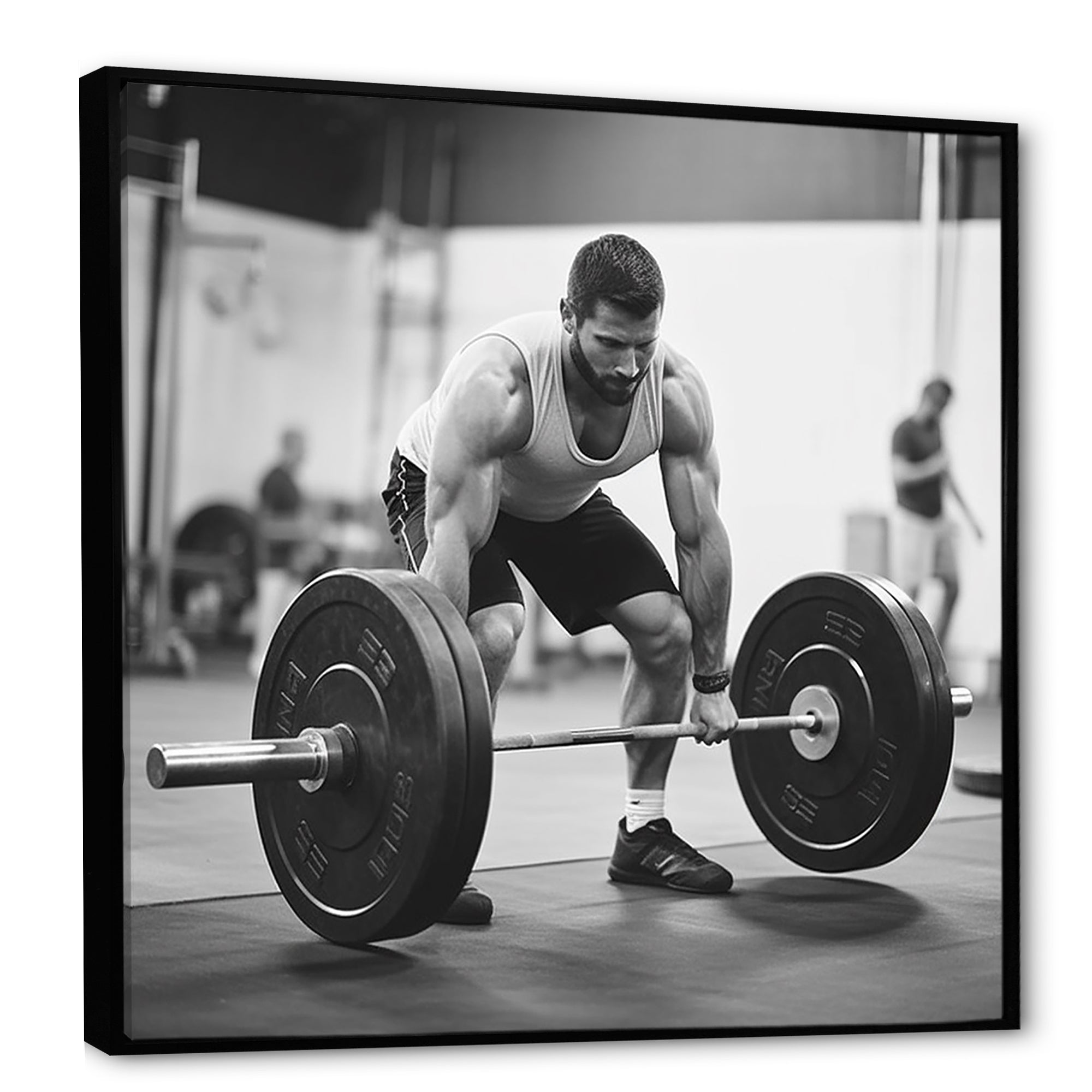 Weightlifting - Weightlifting Canvas Wall Art