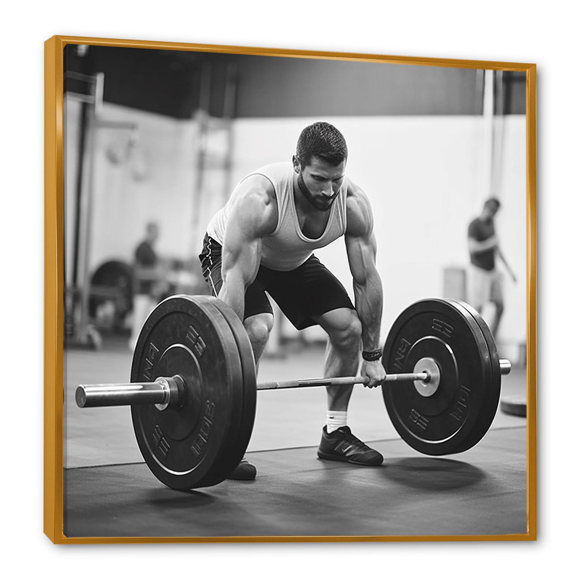 Weightlifting - Weightlifting Canvas Wall Art