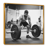 Weightlifting - Weightlifting Canvas Wall Art