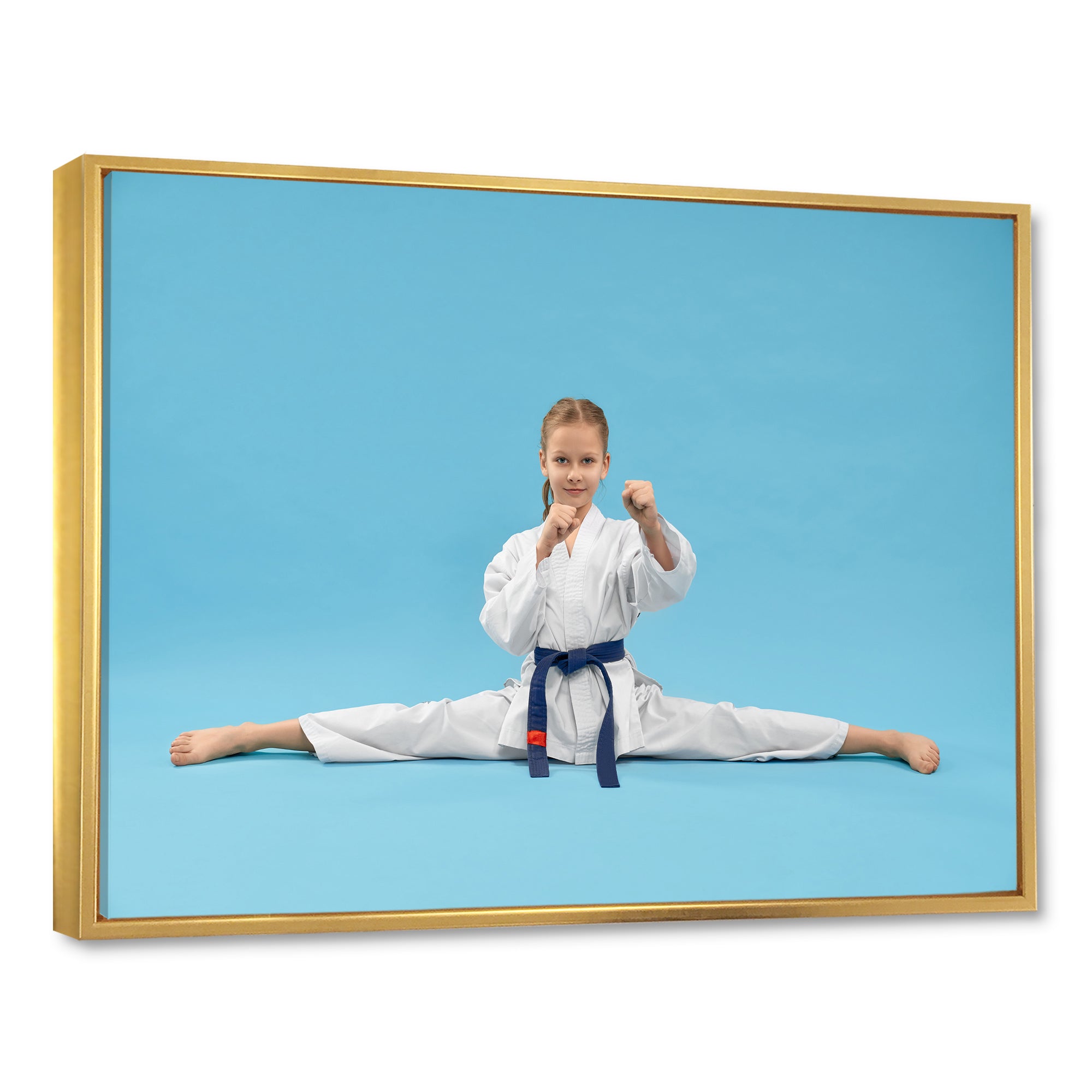 Karate Kid Photography - Martial Arts Canvas Wall Art