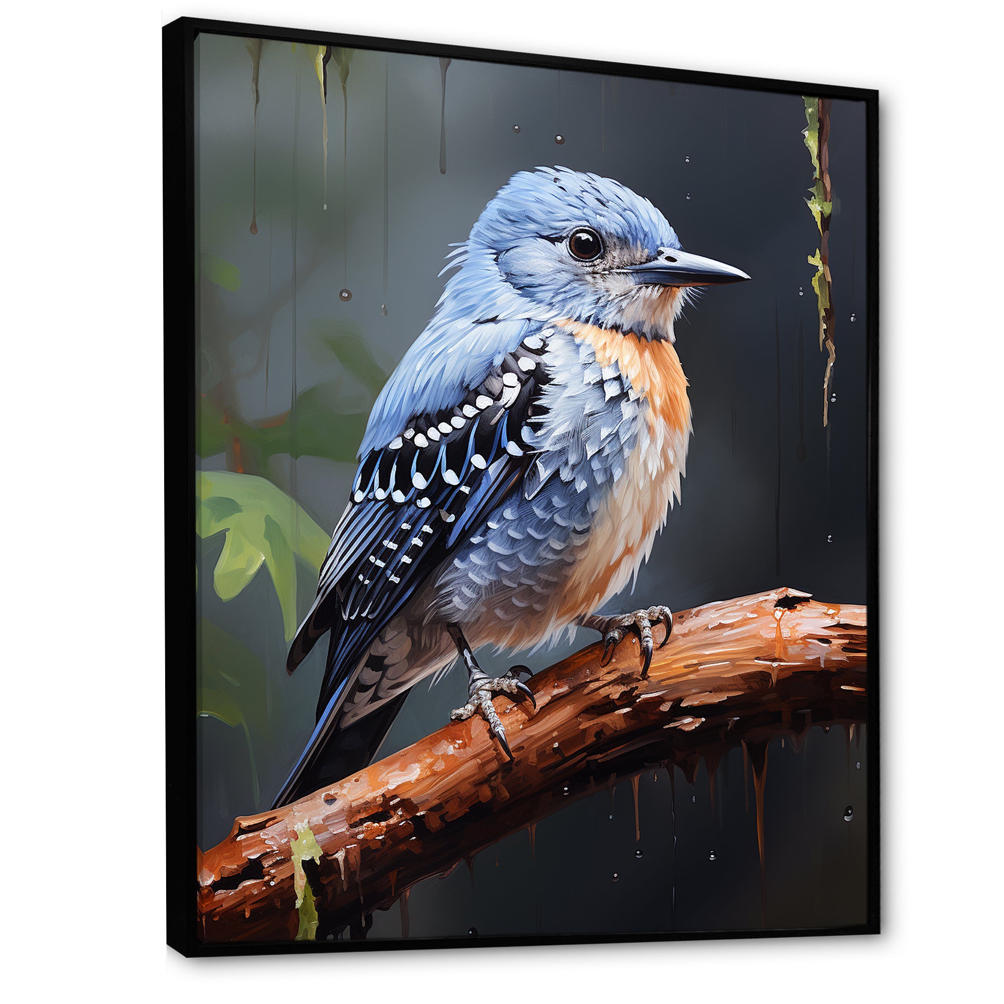 Dusk Plummet bird - Bird Wall Art Prints