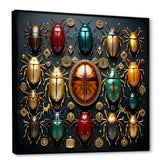 Colorful mystical beetles - Insects & Bugs Wall Art Prints