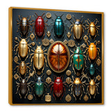 Colorful mystical beetles - Insects & Bugs Wall Art Prints