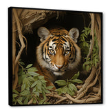Brown jungle Tiger portrait - Tiger Wall Decor