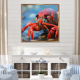 Coastal Crawler Portrait of a Lobster - Lobster Home Decor Art