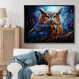 Mystic Owl in the moonlight - Owl Wall Art Prints