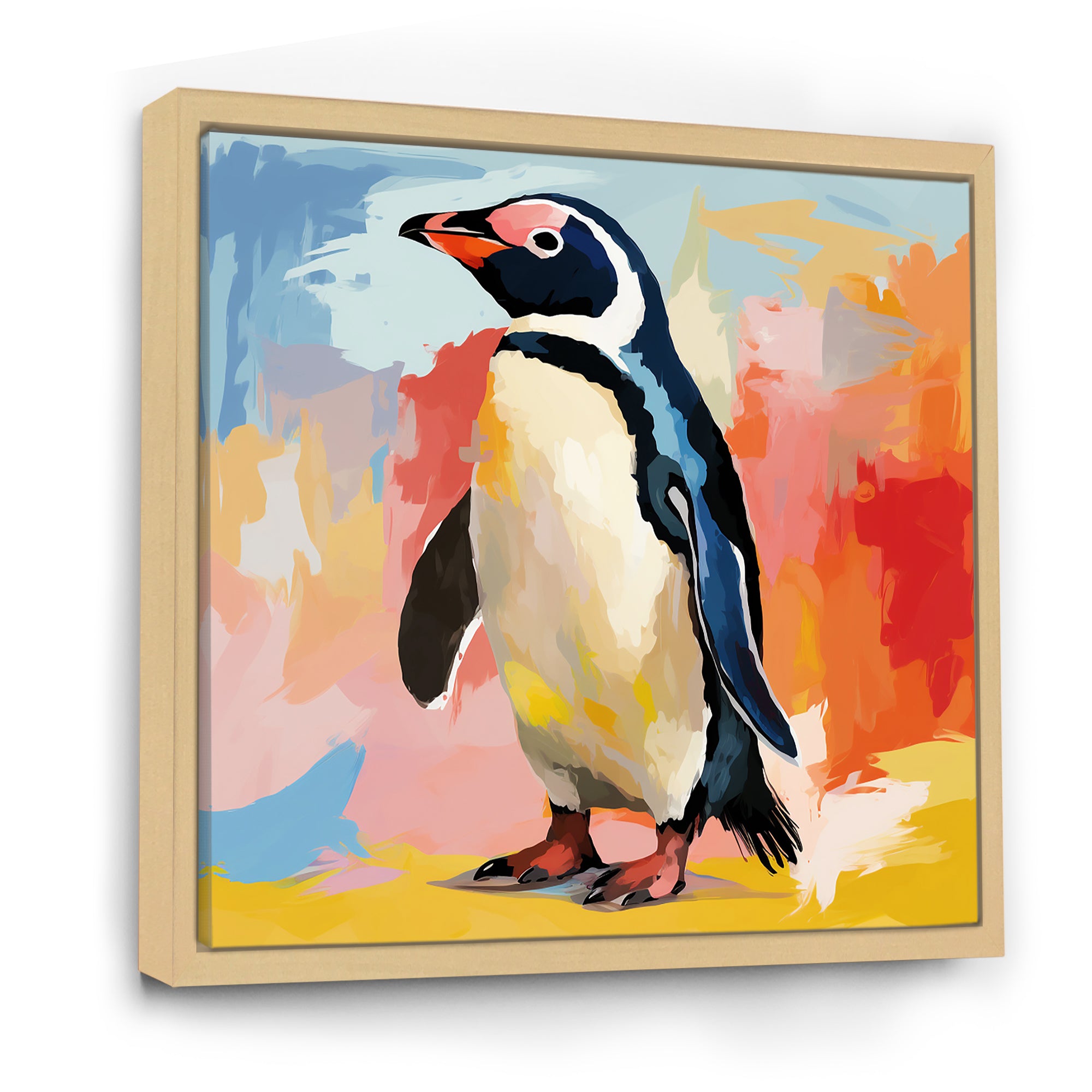 Penguin parade charm - Penguin Wall Decor