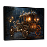 Vintage old American Cart I - Old American Cart Canvas Wall Art