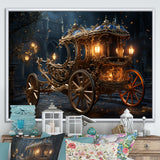 Vintage old American Cart I - Old American Cart Canvas Wall Art