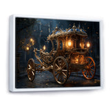 Vintage old American Cart I - Old American Cart Canvas Wall Art