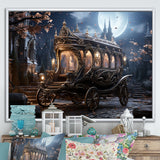 Enchanted Evening Carriage - Old American Cart Canvas Wall Art