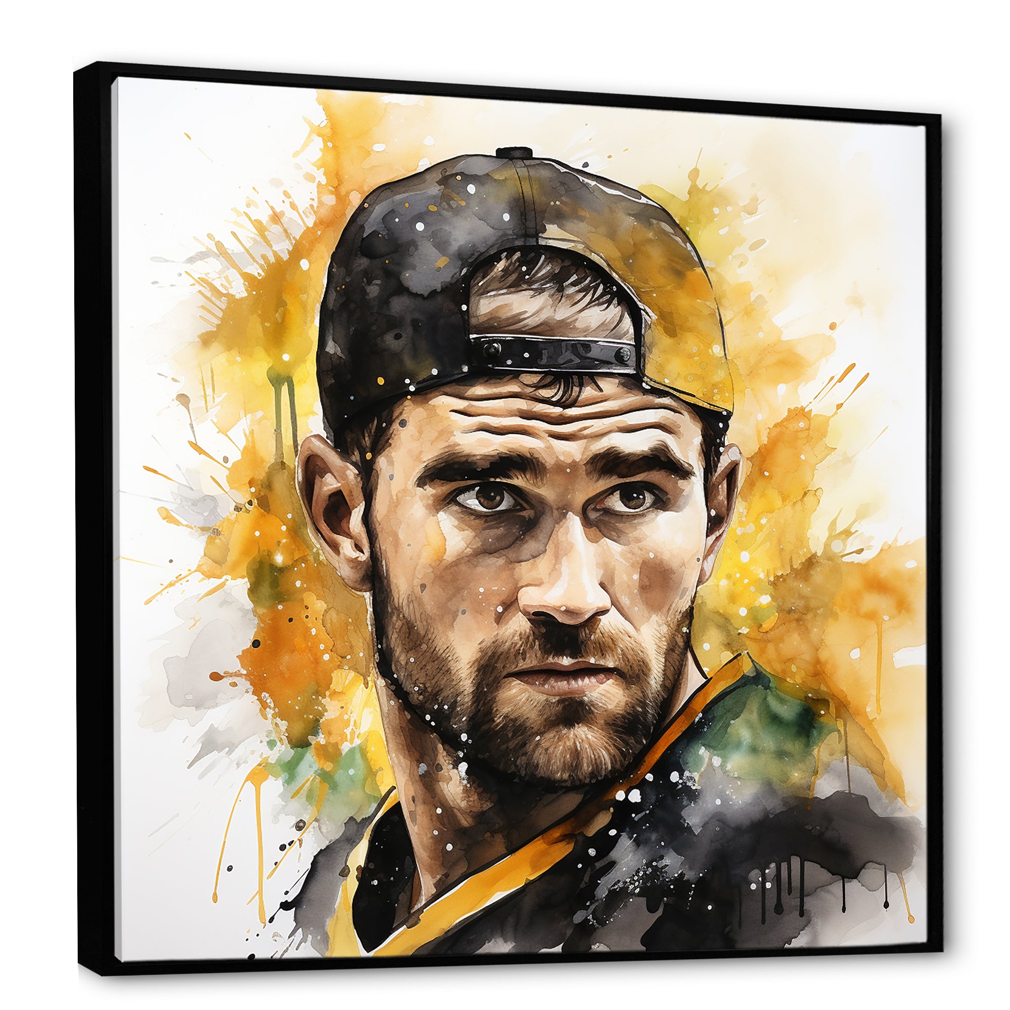 Boston Hockey Ice Legacy I - Sport Hockey Canvas Wall Art