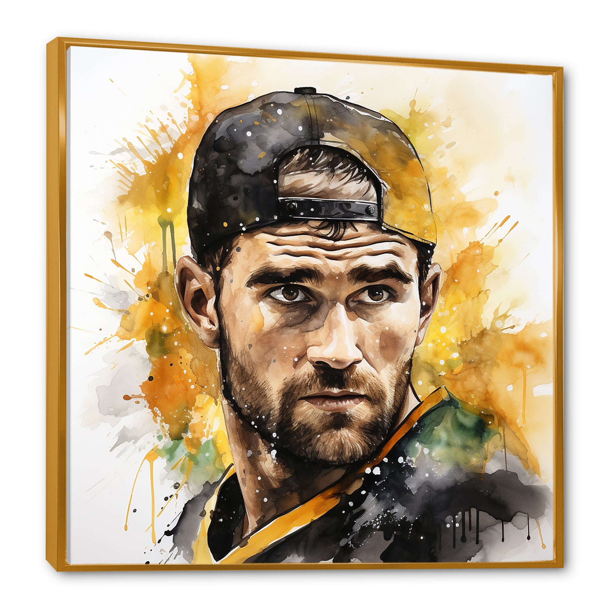 Boston Hockey Ice Legacy I - Sport Hockey Canvas Wall Art