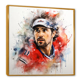 Hockey Champion Odyssey Portrait I - Sport Hockey Canvas Wall Art