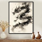 Chinese dragon portrait - Dragons Wall Art Prints