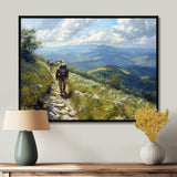 The Appalachian Mountain Trail Hike I - Hiking Canvas Wall Art