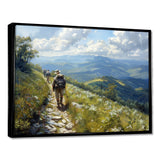 The Appalachian Mountain Trail Hike I - Hiking Canvas Wall Art