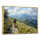 The Appalachian Mountain Trail Hike I - Hiking Canvas Wall Art