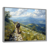 The Appalachian Mountain Trail Hike I - Hiking Canvas Wall Art
