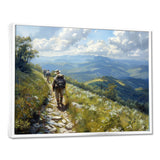 The Appalachian Mountain Trail Hike I - Hiking Canvas Wall Art