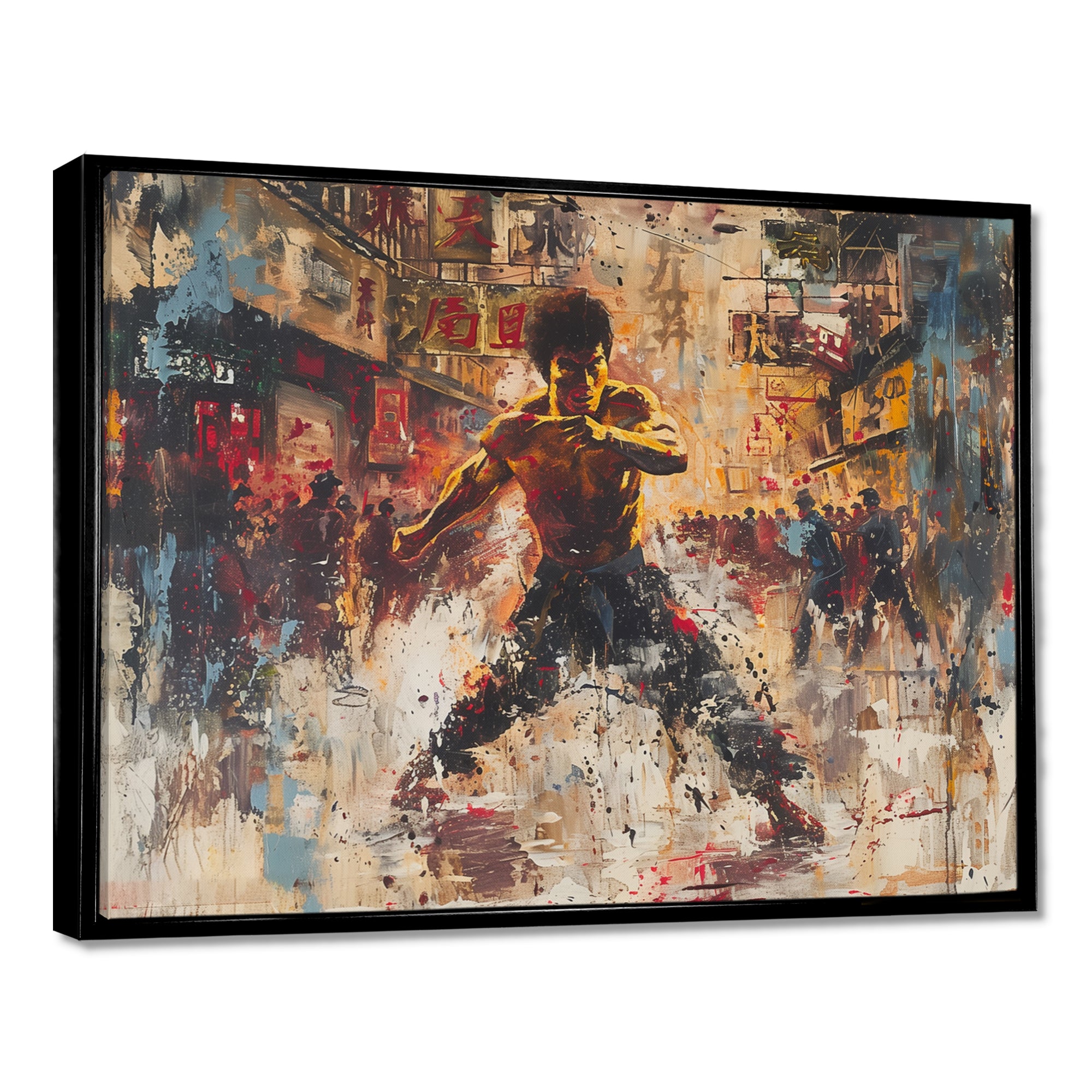 Bruce Lee's Influence Martial Arts - Martial Arts Canvas Wall Art