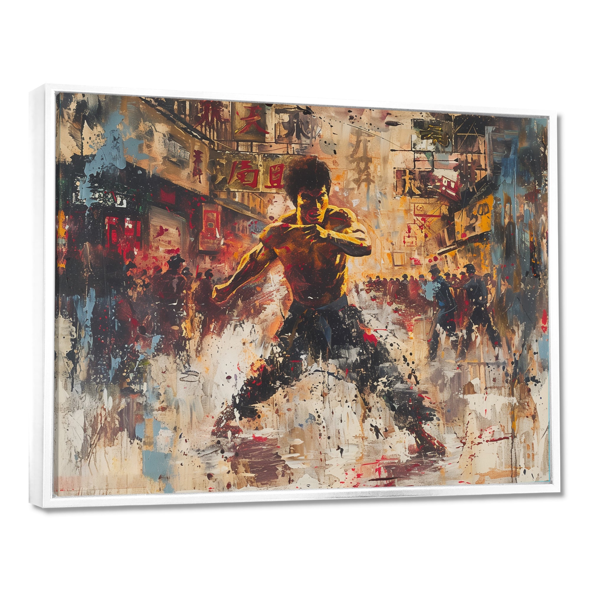 Bruce Lee's Influence Martial Arts - Martial Arts Canvas Wall Art