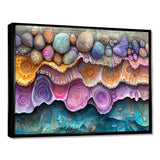 Pink And Blue Coral Oceans Edge Of Wonder - Coral Wall Art Prints