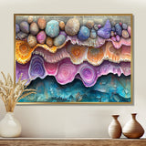 Pink And Blue Coral Oceans Edge Of Wonder - Coral Wall Art Prints