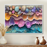 Pink And Blue Coral Oceans Edge Of Wonder - Coral Wall Art Prints
