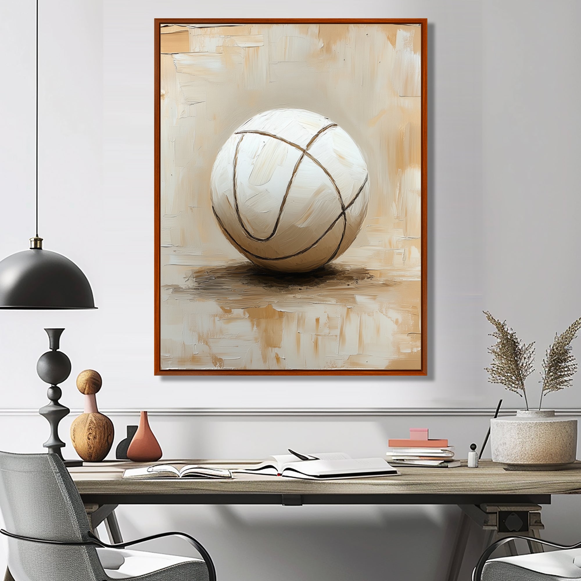 Volleyball Vibes - Volleyball Canvas Wall Art