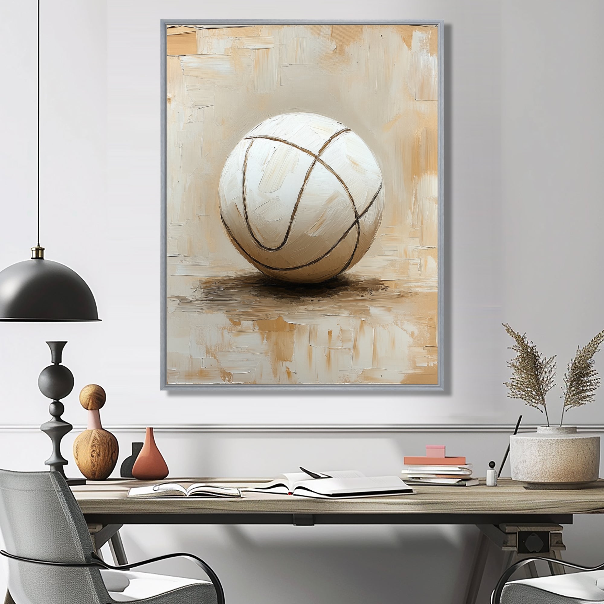Volleyball Vibes - Volleyball Canvas Wall Art