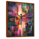 Pink Dragonfly's Auroras Dance - Dragonfly Wall Decor