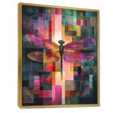 Pink Dragonfly's Auroras Dance - Dragonfly Wall Decor