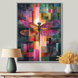 Pink Dragonfly's Auroras Dance - Dragonfly Wall Decor