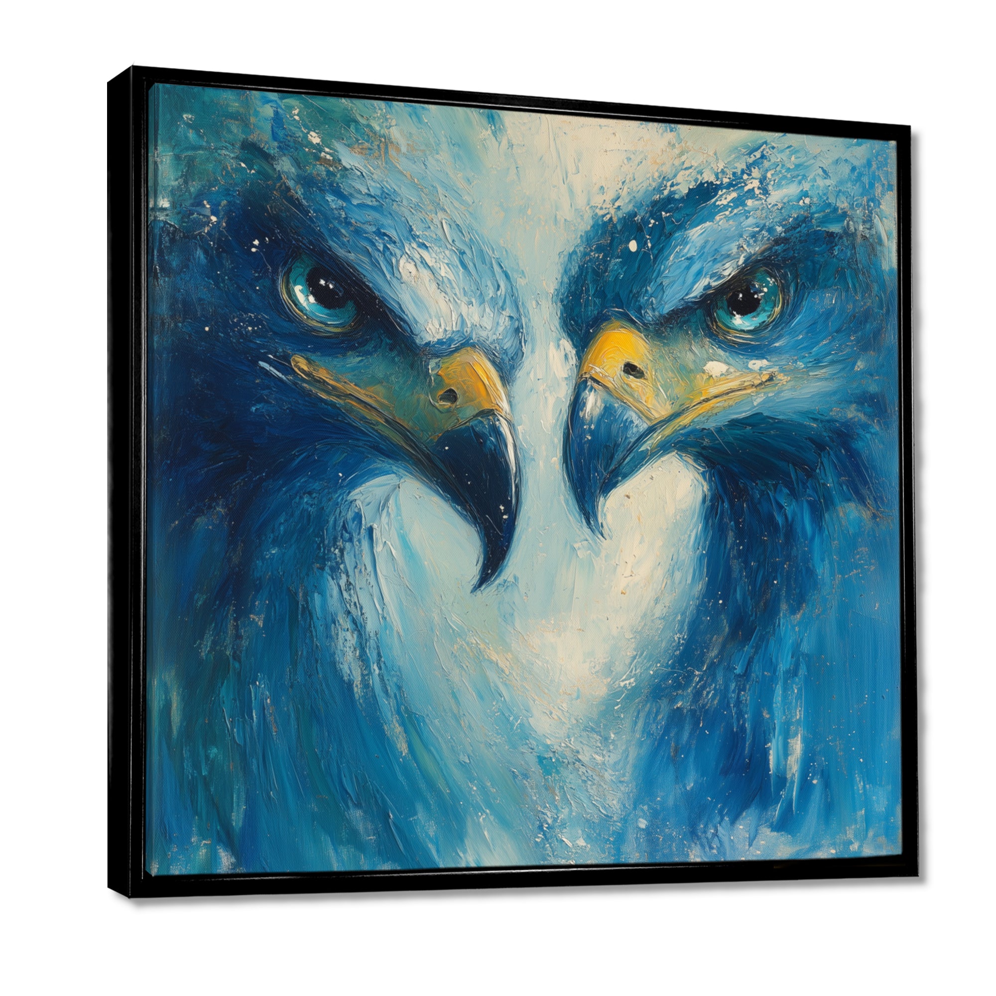 Blue Eagle Odins Eagles - Eagle Home Decor Art
