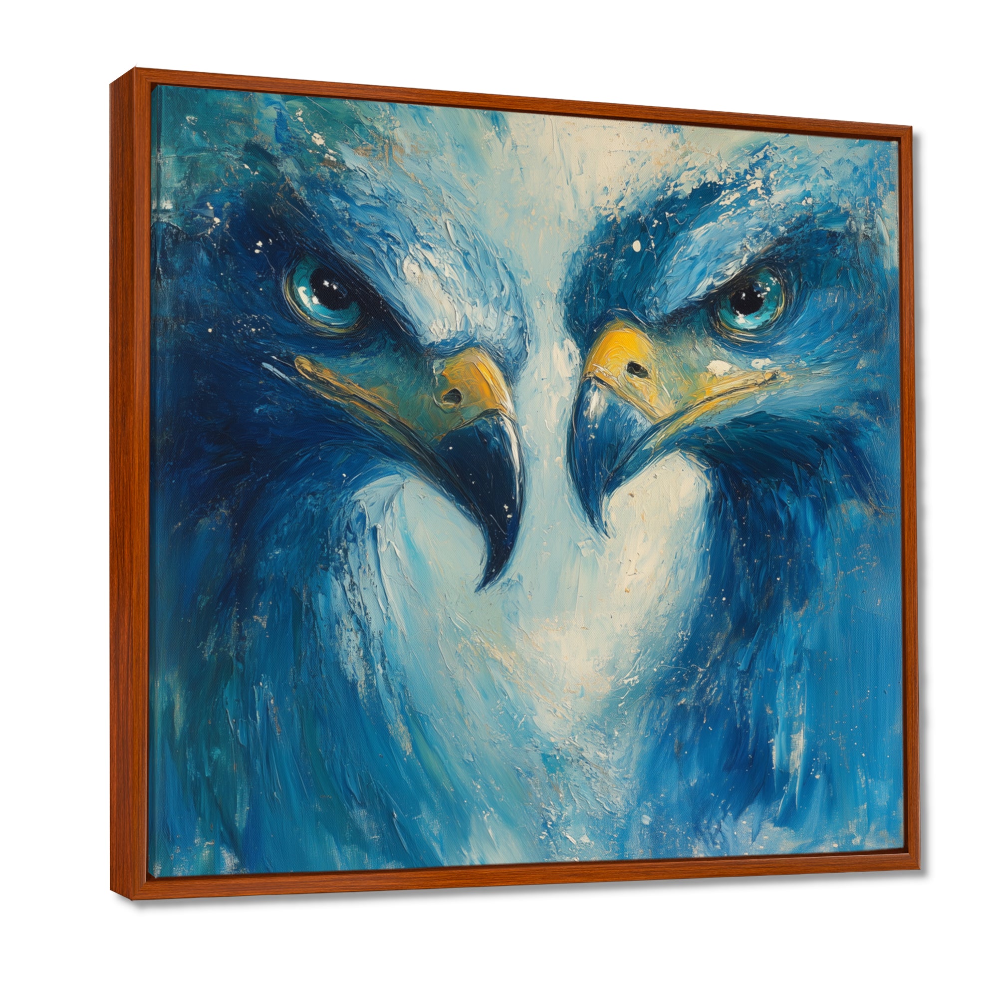 Blue Eagle Odins Eagles - Eagle Home Decor Art