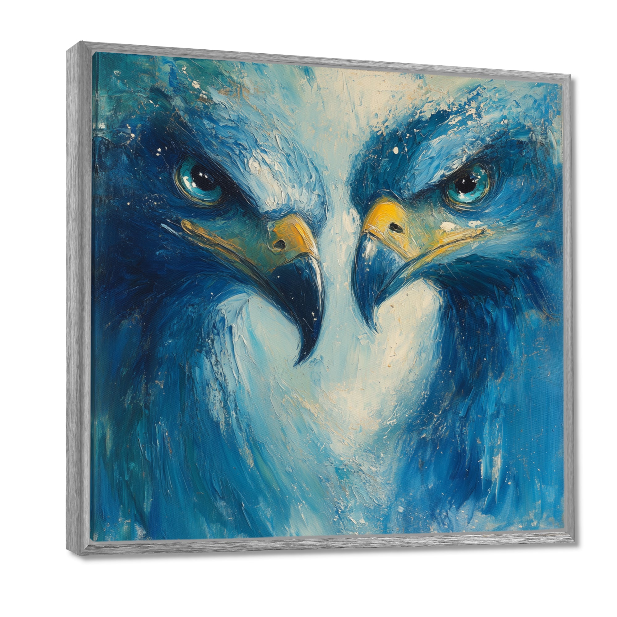 Blue Eagle Odins Eagles - Eagle Home Decor Art