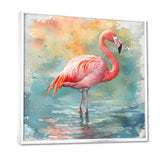 Flamingo Grace - Pink Bird Wall Art