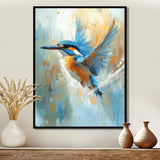 Kingfisher By The River - Bird Home Decor Art