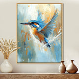 Kingfisher By The River - Bird Home Decor Art