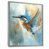 Kingfisher By The River - Bird Home Decor Art