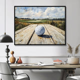 Greens And Dreams Golf Course Landscape I - Golf Canvas Wall Art
