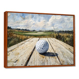 Greens And Dreams Golf Course Landscape I - Golf Canvas Wall Art