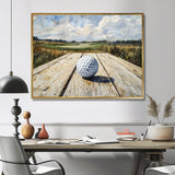 Greens And Dreams Golf Course Landscape I - Golf Canvas Wall Art