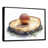 Golf Ball Practice Wood Slide - Golf Canvas Wall Art