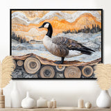 Winter Canadian Dream Of The Goose - Goose Wall Art Prints